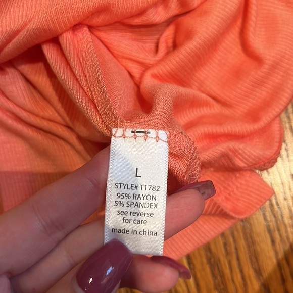 NWT Active Usa Woman’s Pink Active Tank Size L - Picture 4 of 4